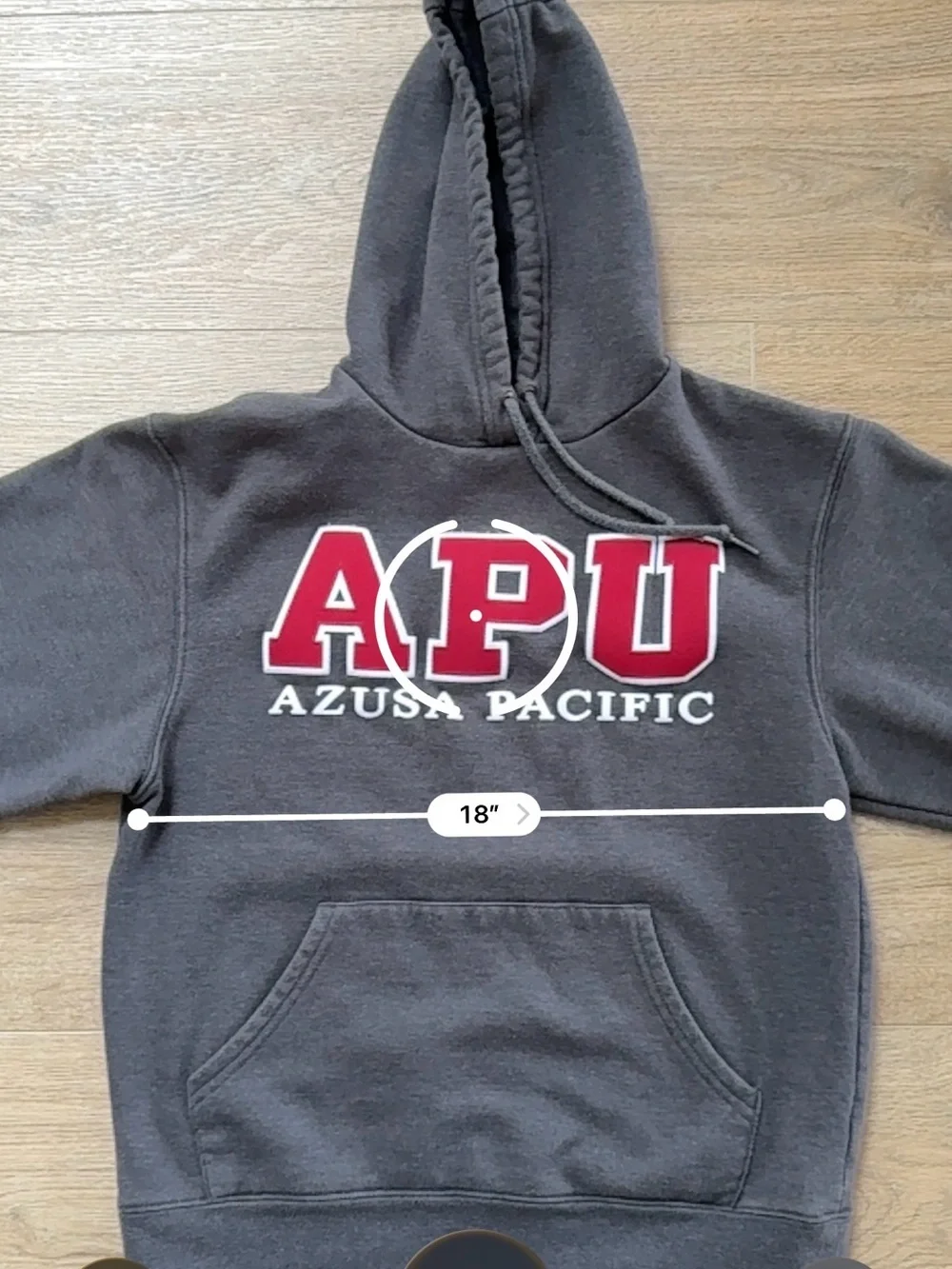 Vintage 90s JanSport Azusa Pacific University Pullover Sweatshirt APU Hoodie S